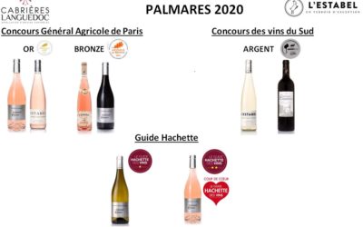 Récompenses des vins 2020